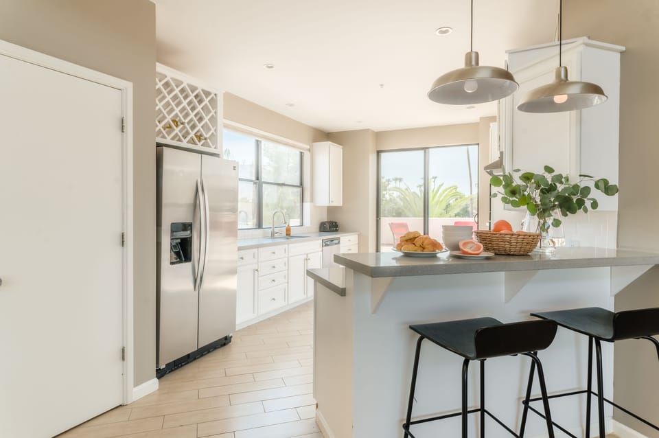 Kitchen built for a chef.