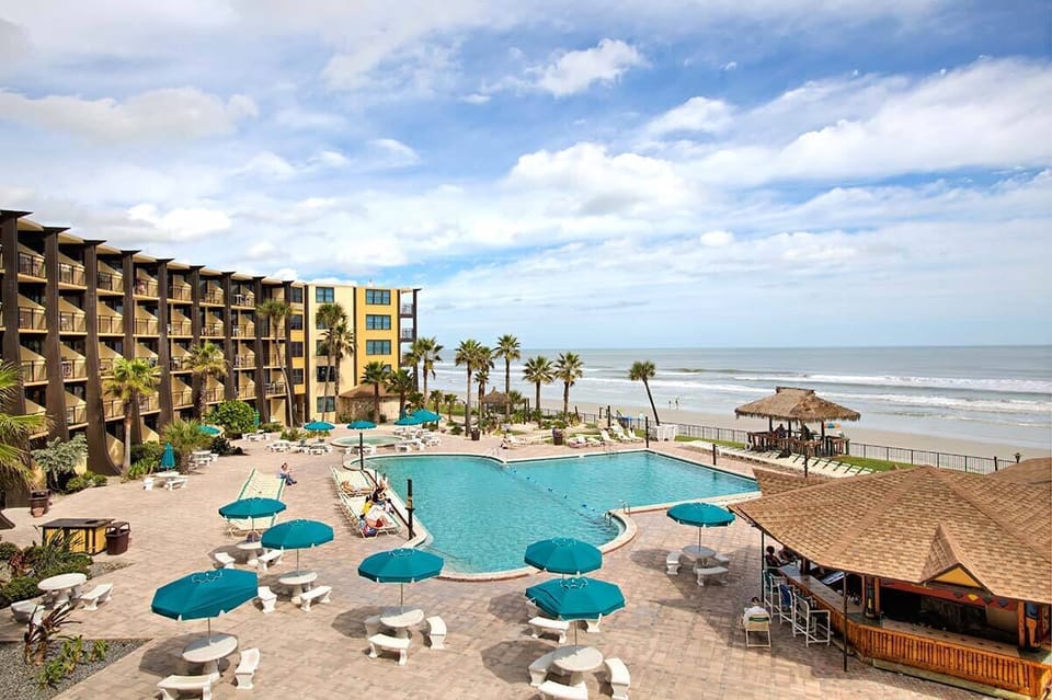 view of largest pool in Daytona Beach