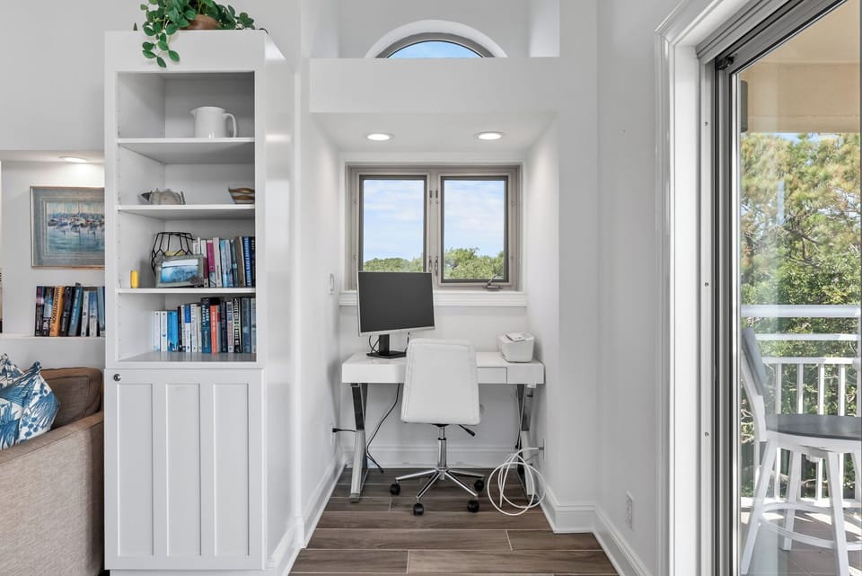 Work Space Off Living Area