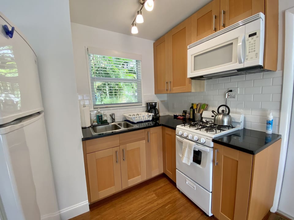 Fully equipped kitchen