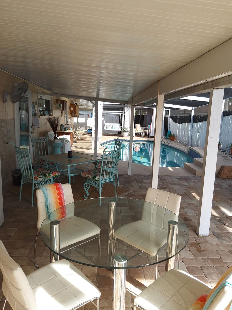 Pool patio