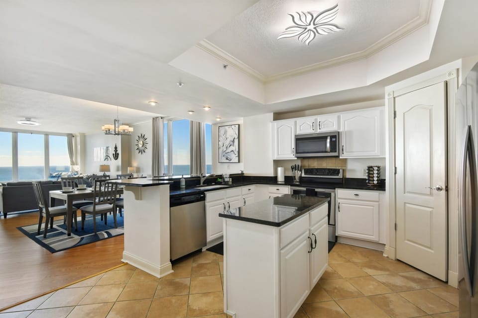 fully equipped kitchen