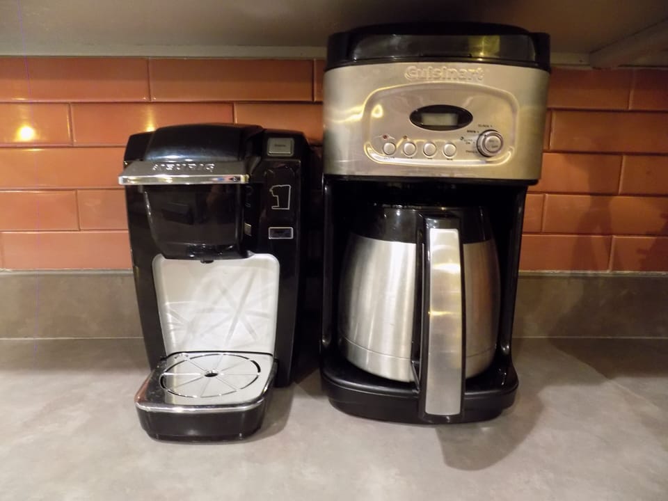 Keurig and drip coffee machines 