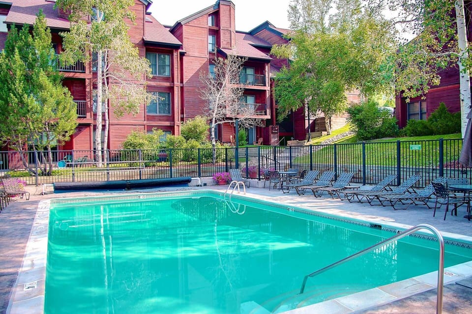 Take a dip after a long mountain adventure!