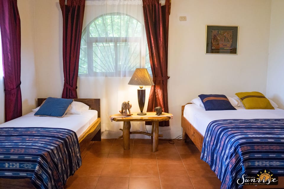 The Shells Room has both a twin and double bed