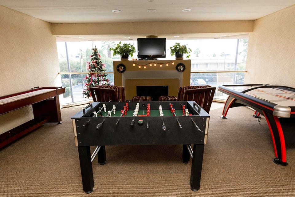 Have fun in the game room!