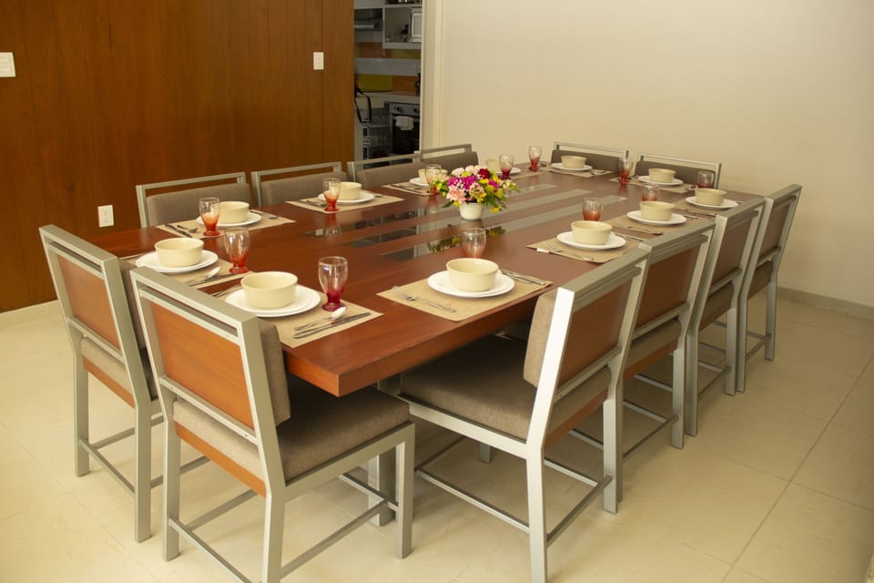 dining room for 12 people