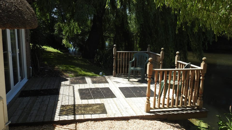Riverside decking