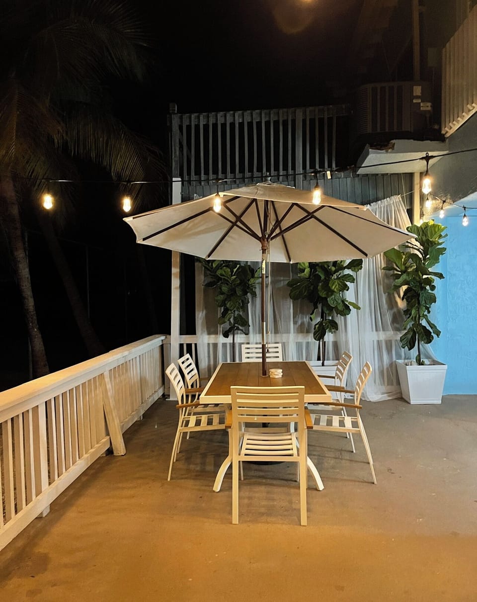 Patio dining 
