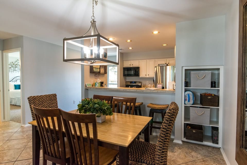 Dining and toy nook