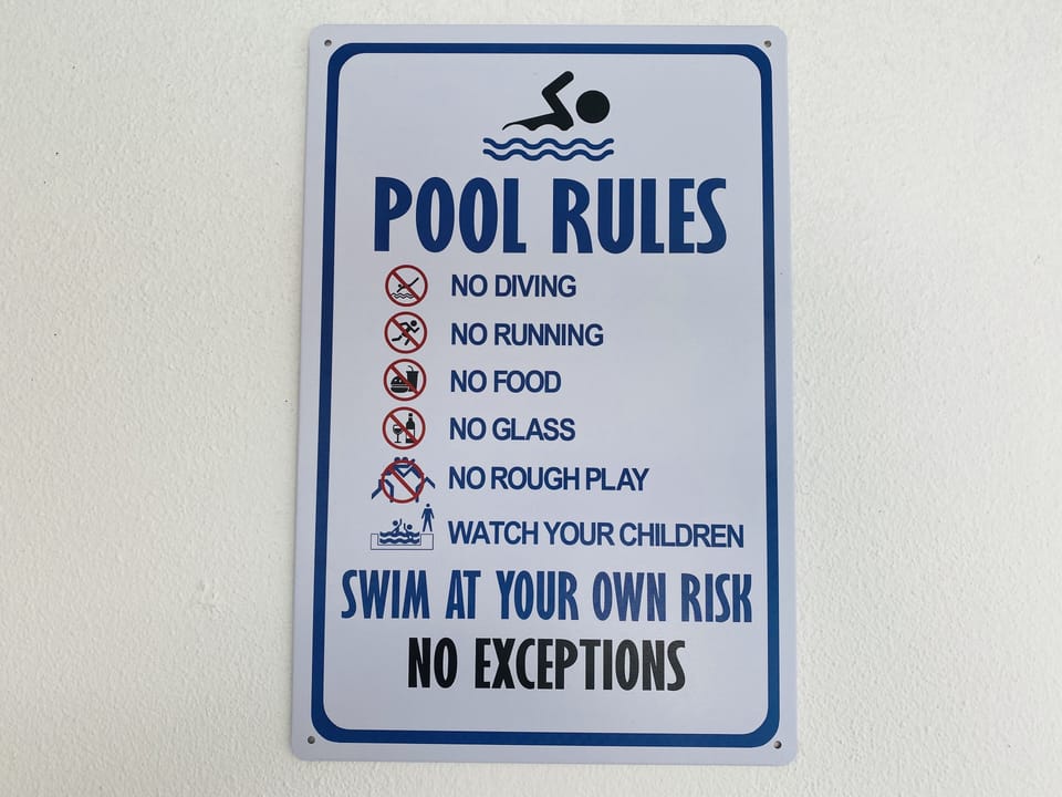Safety first!  