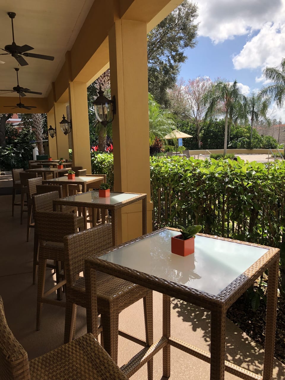 Outdoor dining