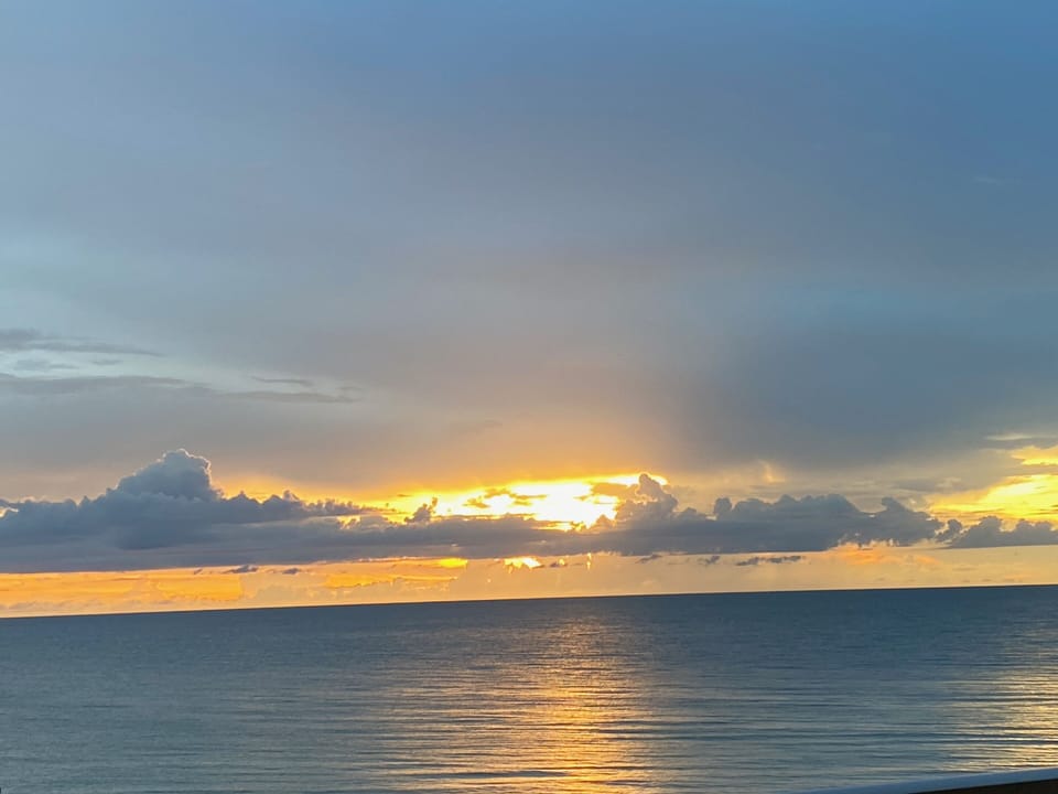 Sunset from the balcony :-)