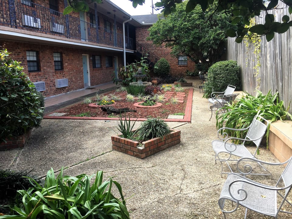 Private Courtyard for the complex.