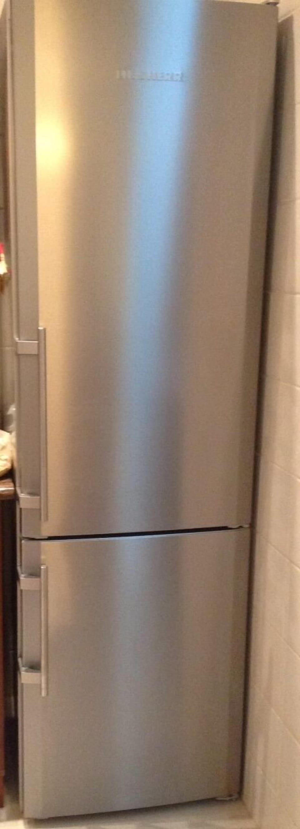 Liebherr refrigerator with freezer