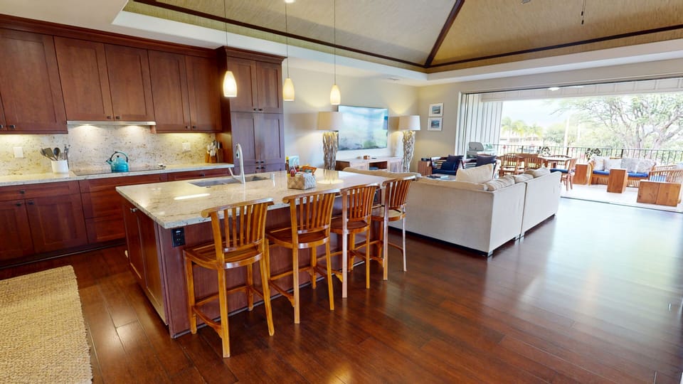 Open Concept great room and kitchen