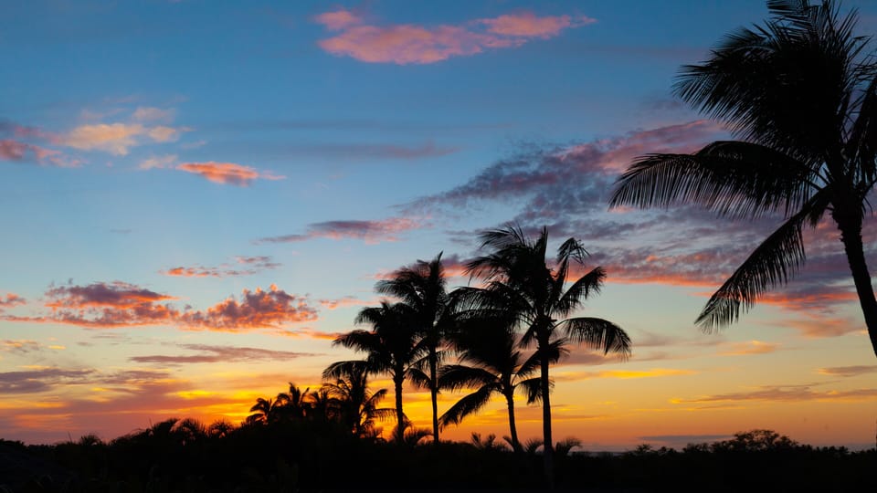 Hawaii has the best sunsets!