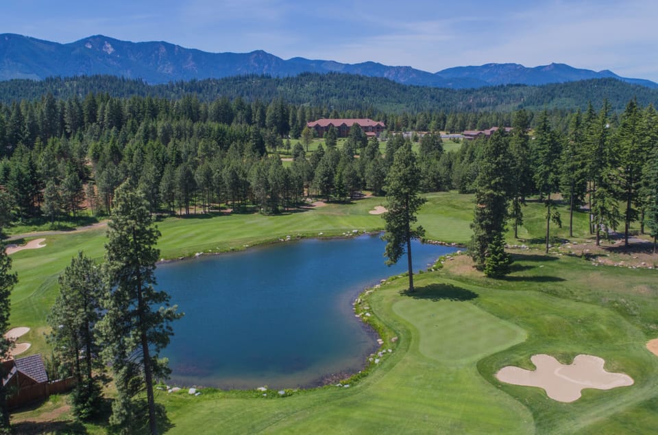 Sunrise Ridge. - Prospector Golf Course Hole #18.
