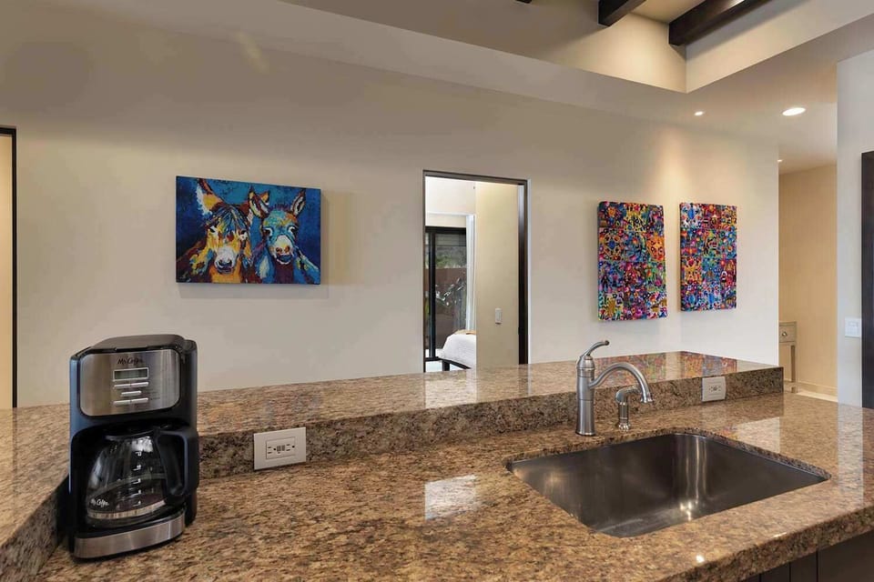 Kitchen equipped for gastronomic experiences