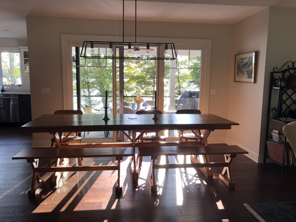 Indoor Dining Area -- seats 12