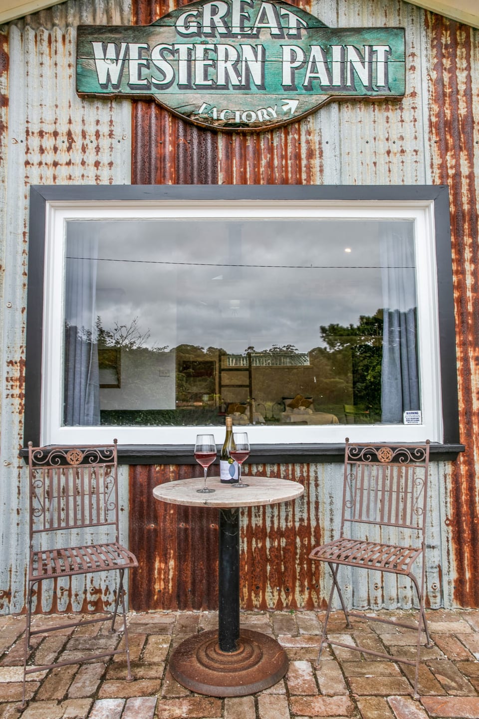 Relax outside and enjoy the peaceful landscape views