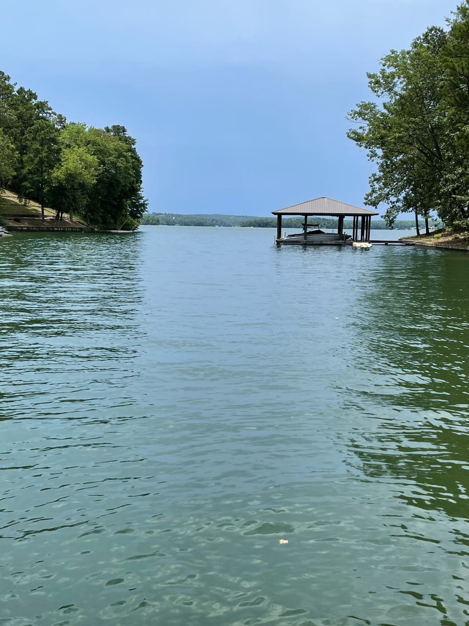 Lake view from dock