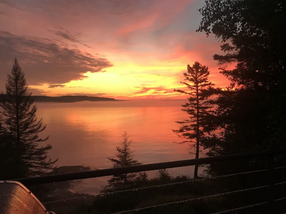 Sunrise From Upper Deck