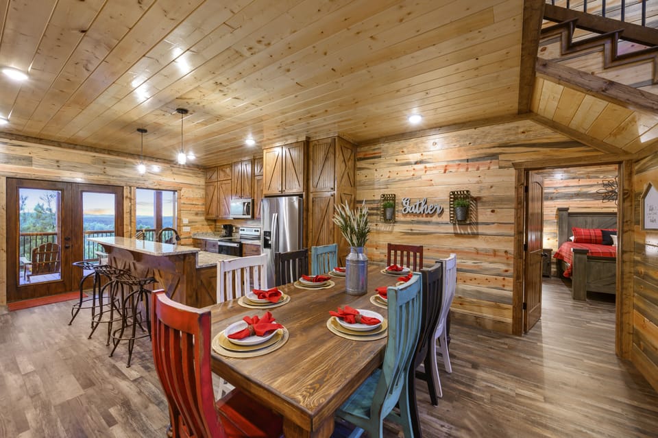 Kitchen and dining