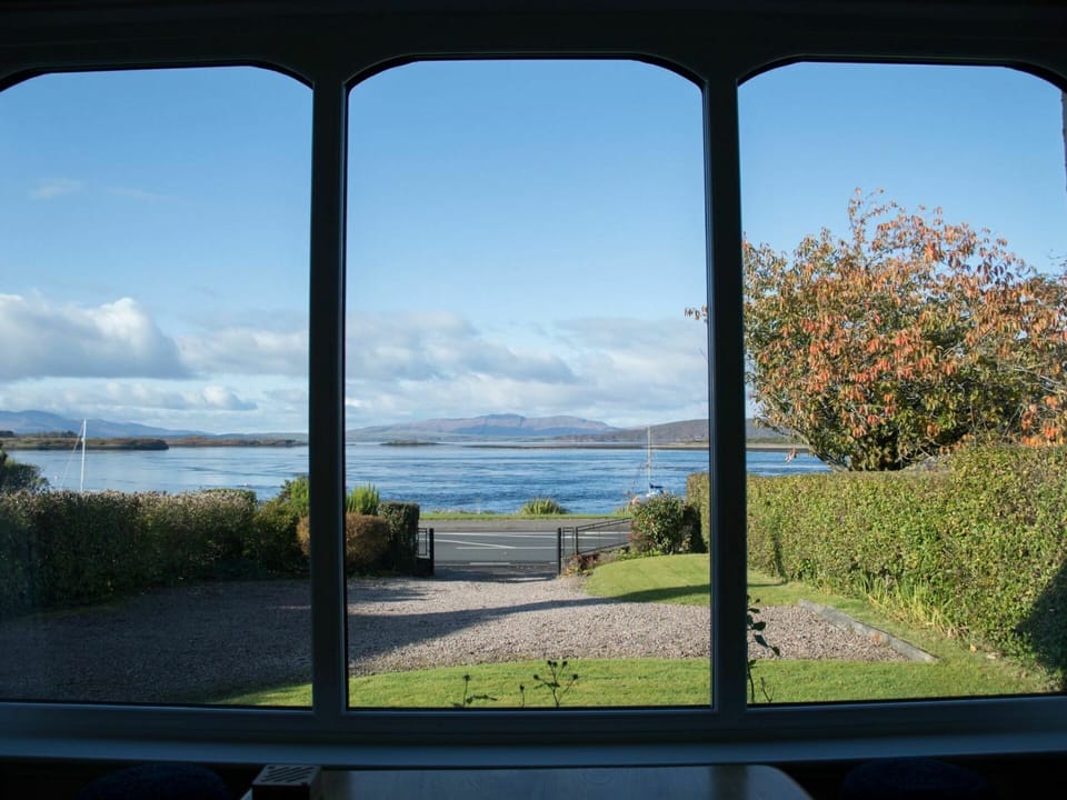 Sky, Window, Tree, Sea, Vacation, Lake, House, Room, Loch, Glass