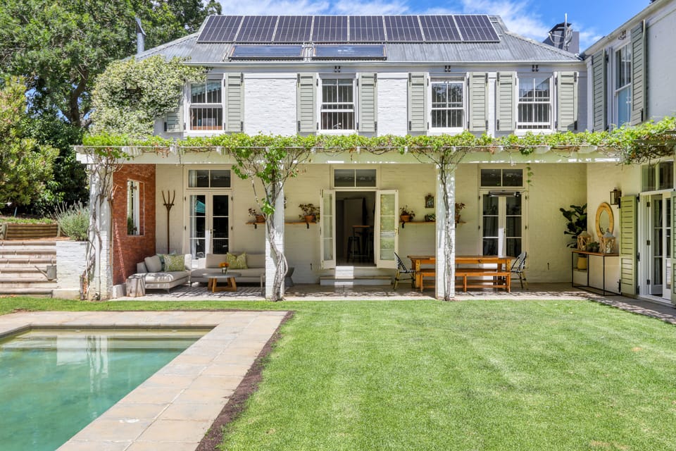 Fully solar powered.
