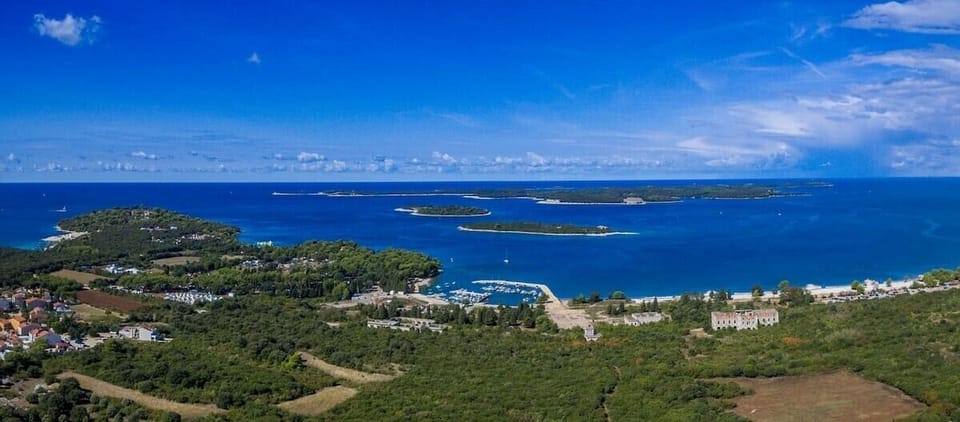 Brijuni islands from Štinjan