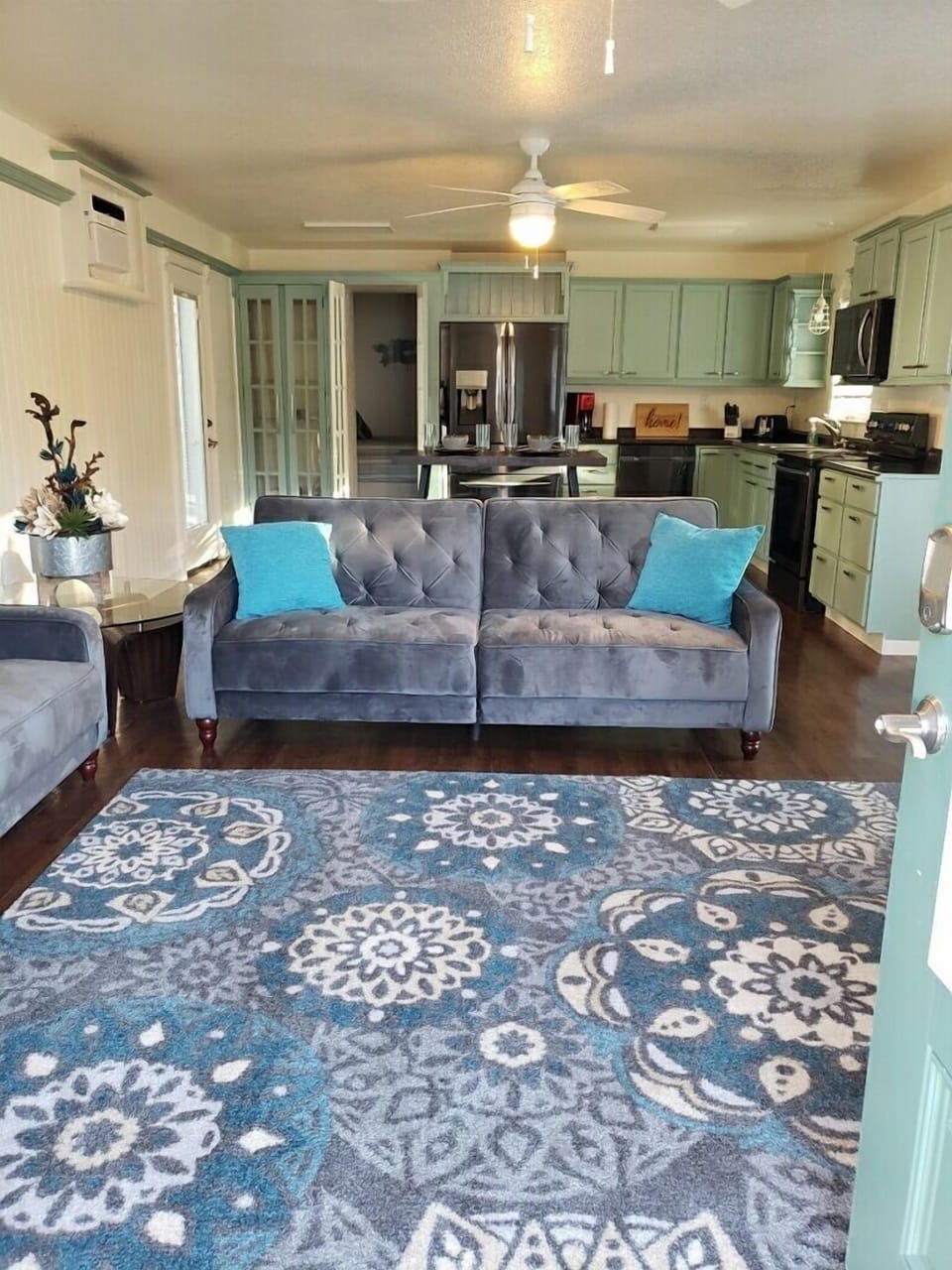 Firm Sleeping Futon Sofas in Living Area