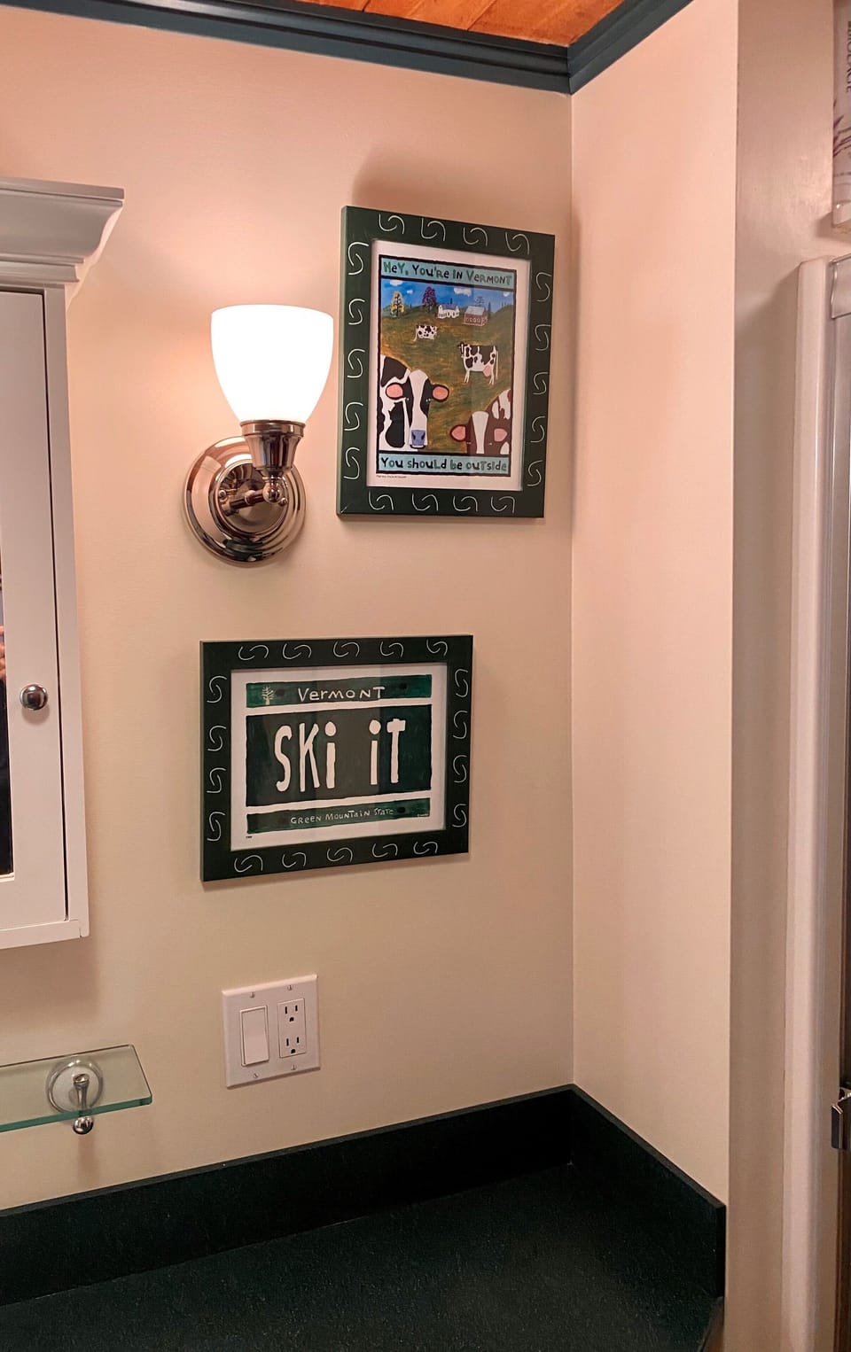 Master bath!  Ski it!