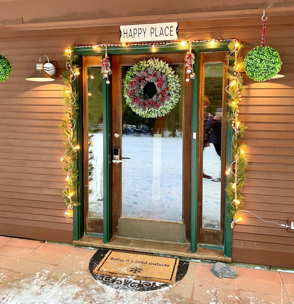 Front entrance to our "Happy Place"!