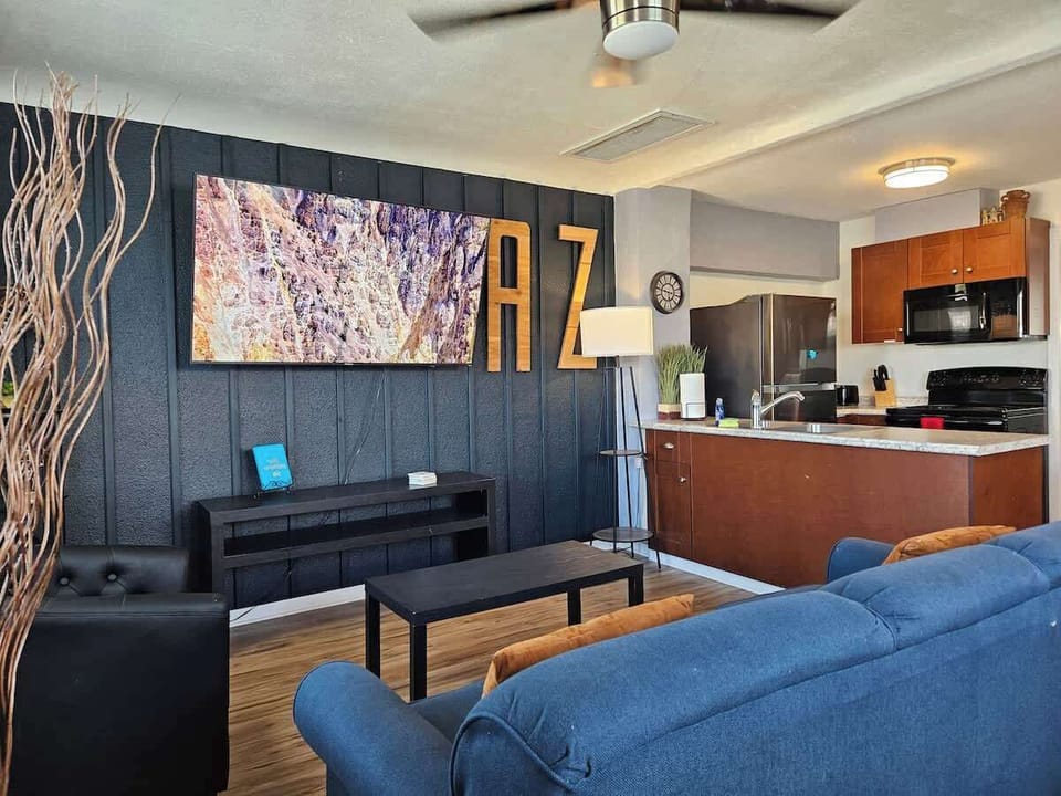 Recently Updated Livingroom accent wall. This is the updated wall versus other pictures