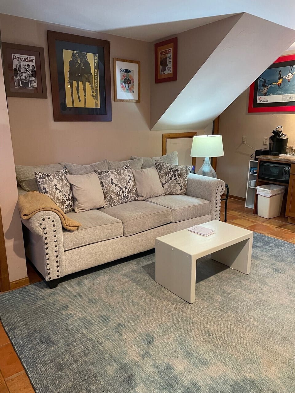 new comfortable sofa