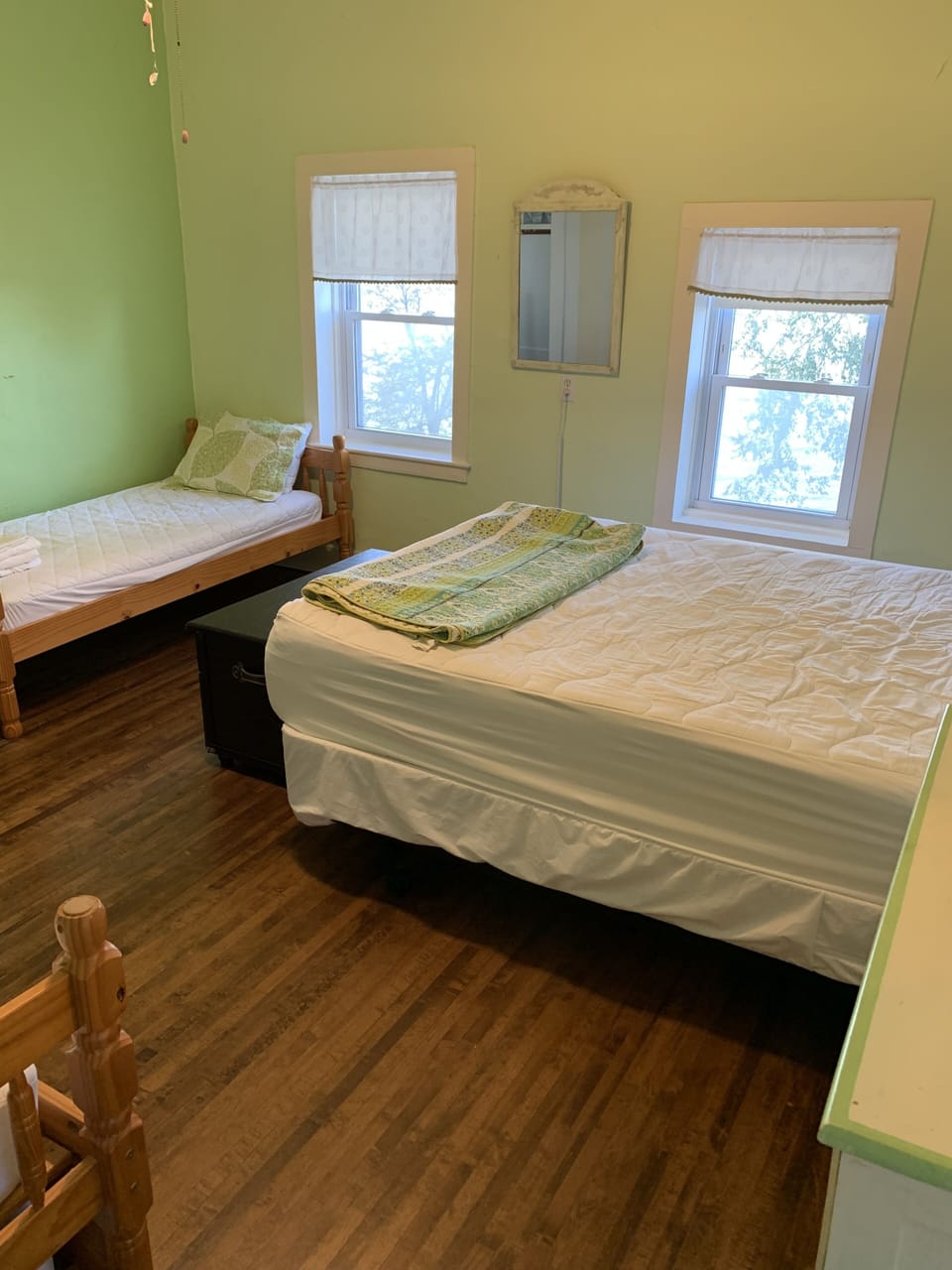 Dorm Room with view of lake