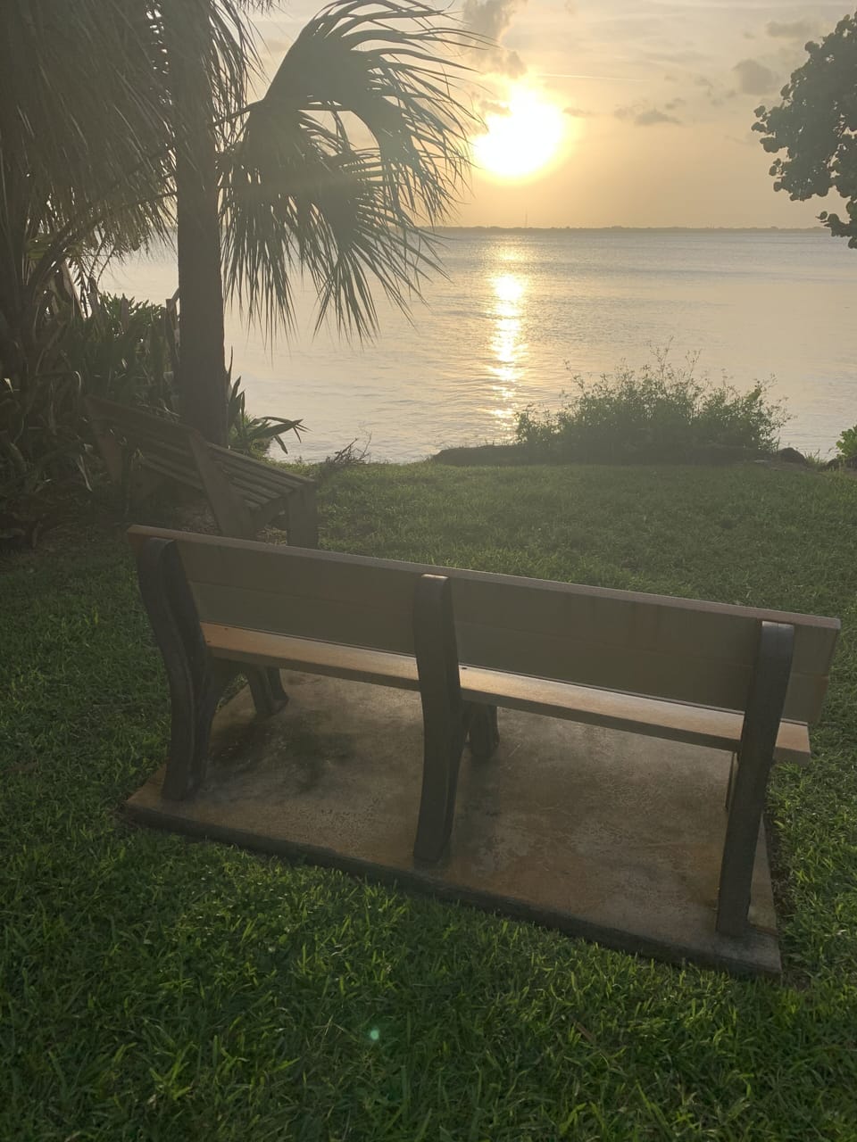 Sunset at the river