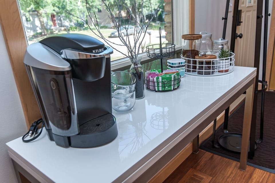 Coffee and tea bar!

