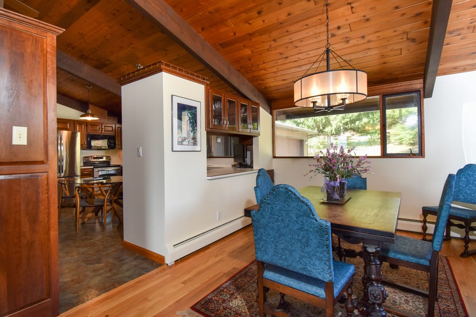Looking from Dining Room to Kitchen