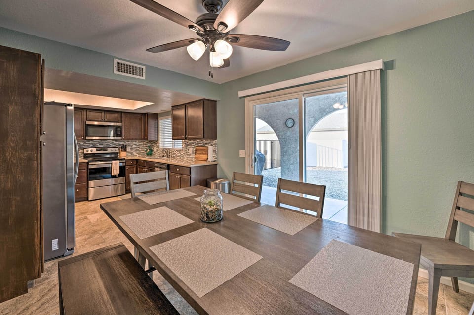 Dining Room | Access to Patio, Kitchen & Living Room