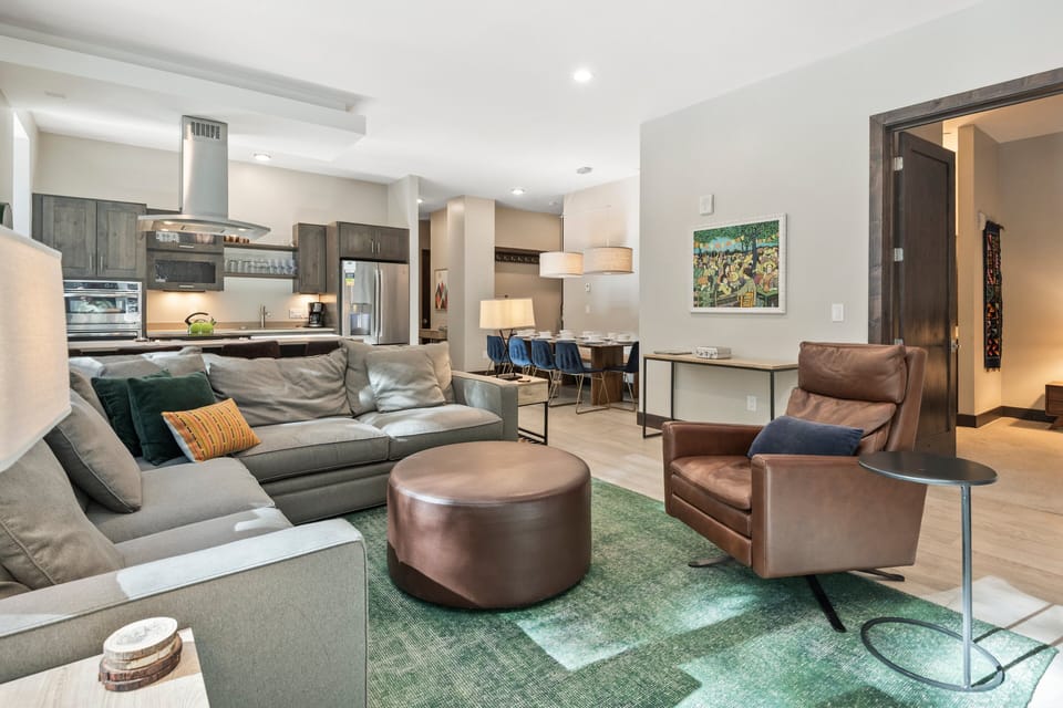 Main living with fantastic views
