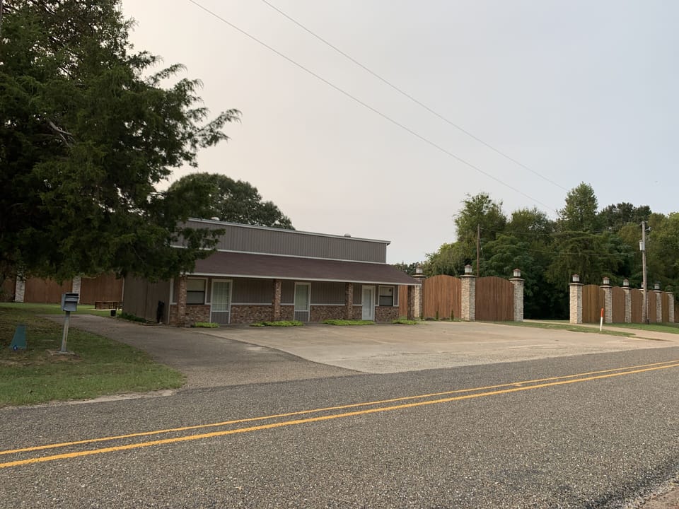 Front parking area