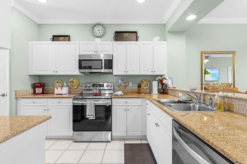 fully-equipped kitchen