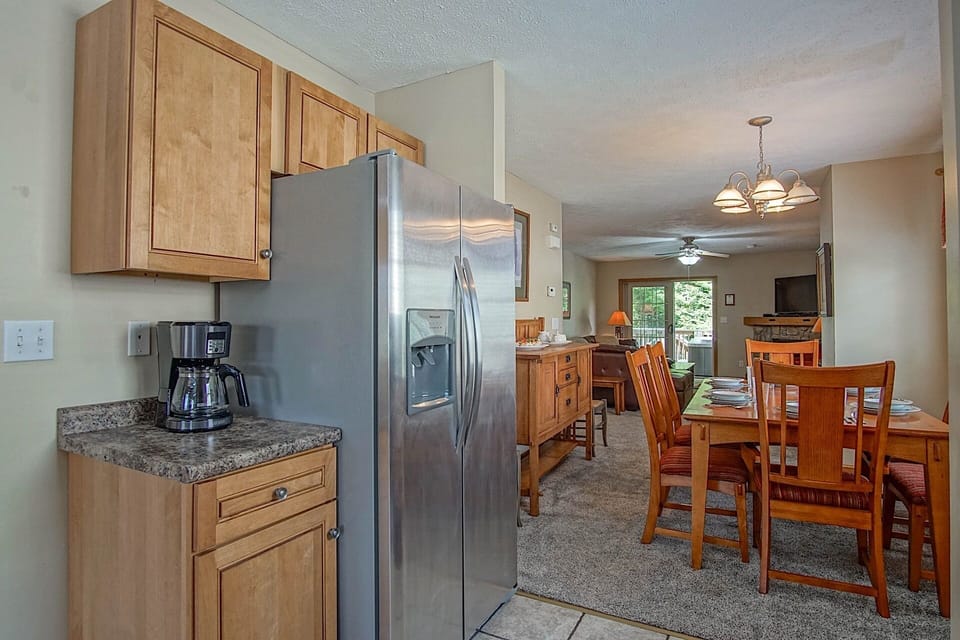 The kitchen is located on the 2nd level.