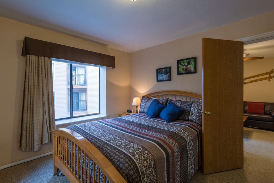 Queen-sized bed