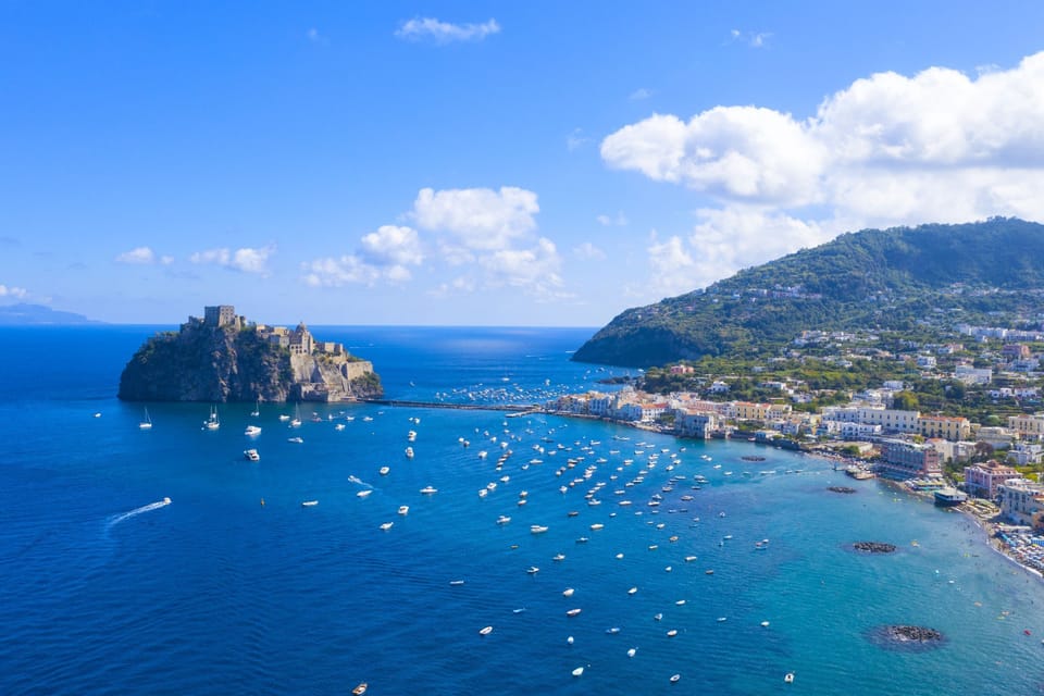 Do not miss visitng  the Castello Aragonese castle