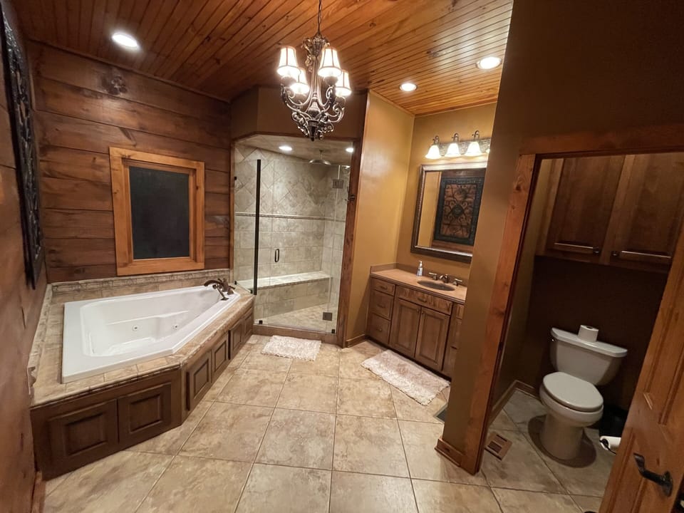 Master bathroom