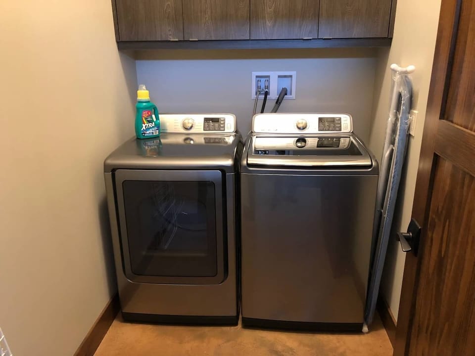 Washer and dryer to ensure gear is dry and fresh