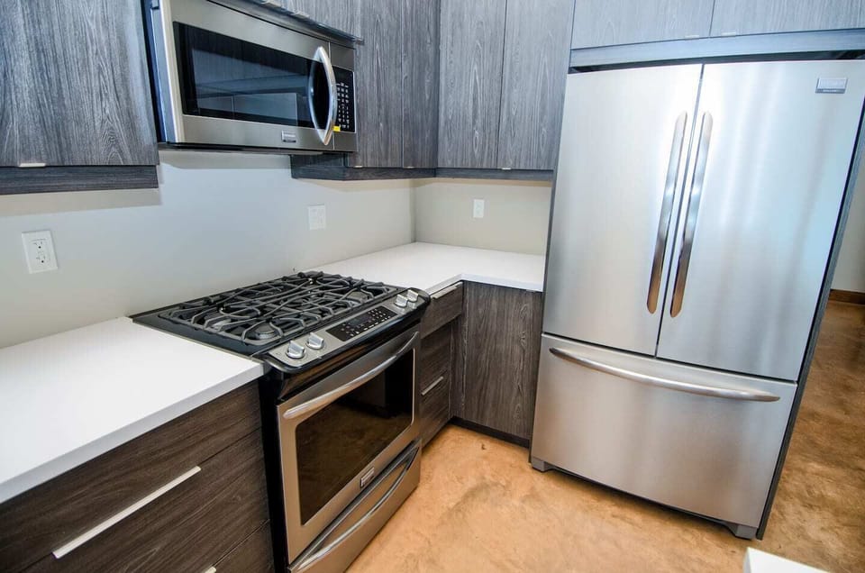 New kitchen appliances ensures a great stay